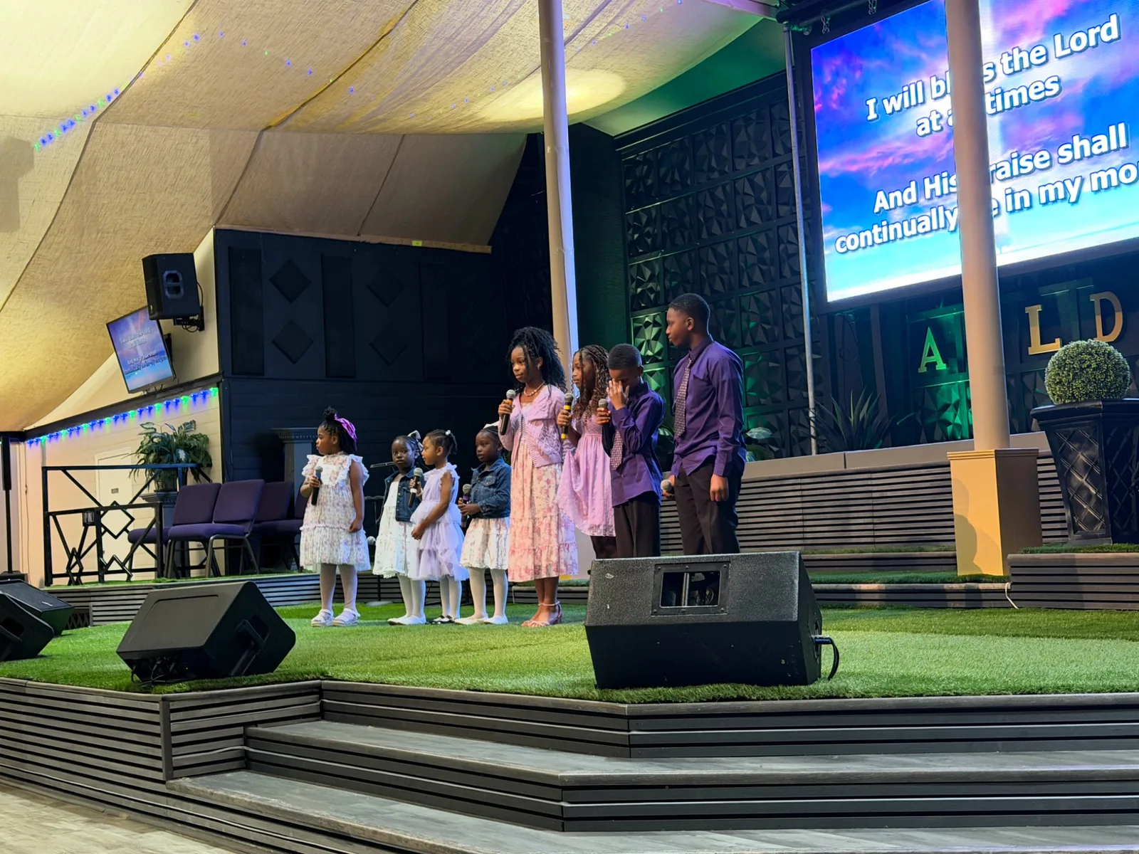 Children and families participating in an All Nations gathering