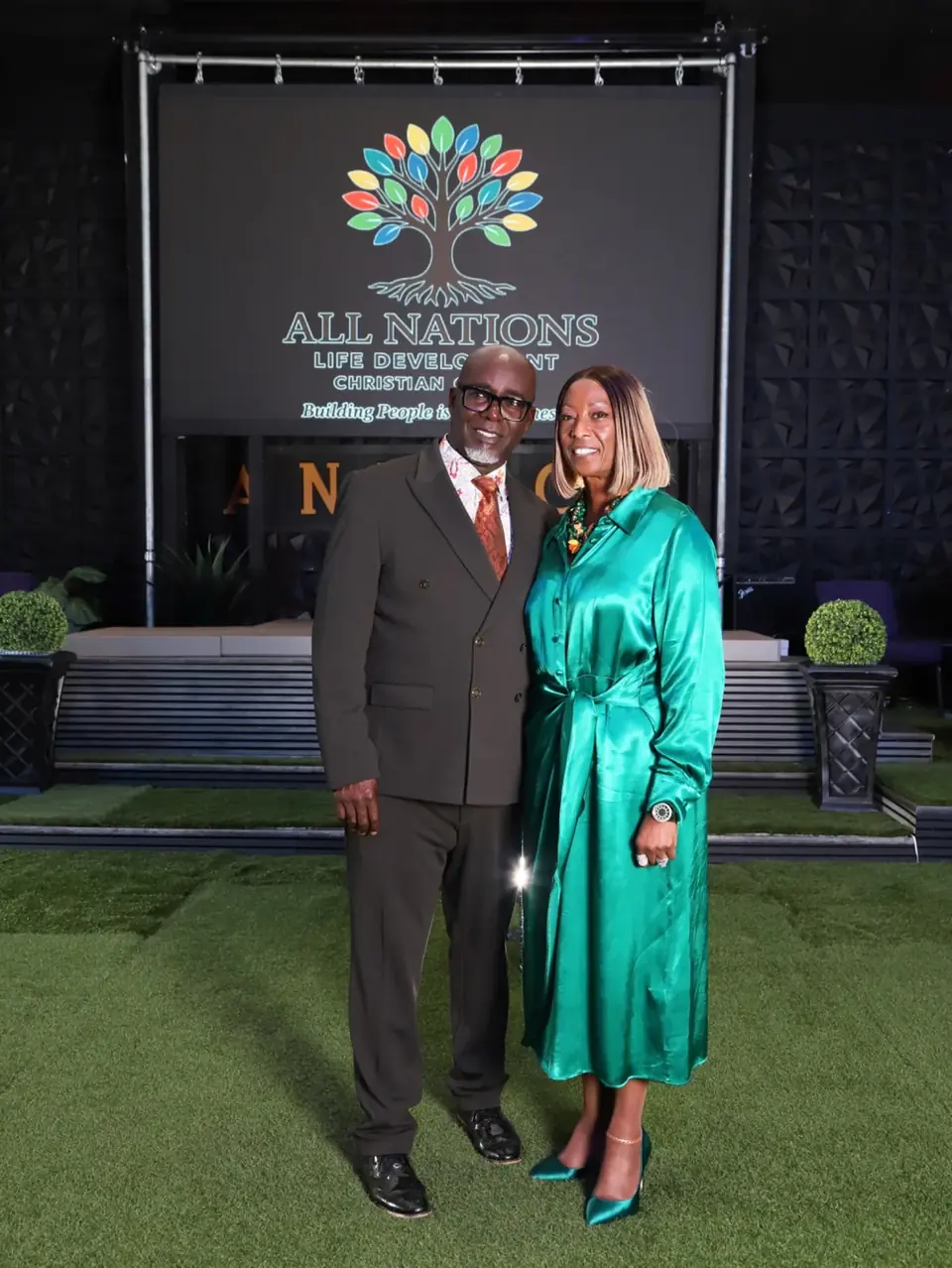 Bishop Cornelius Blake and Executive Pastor Shelia Blake