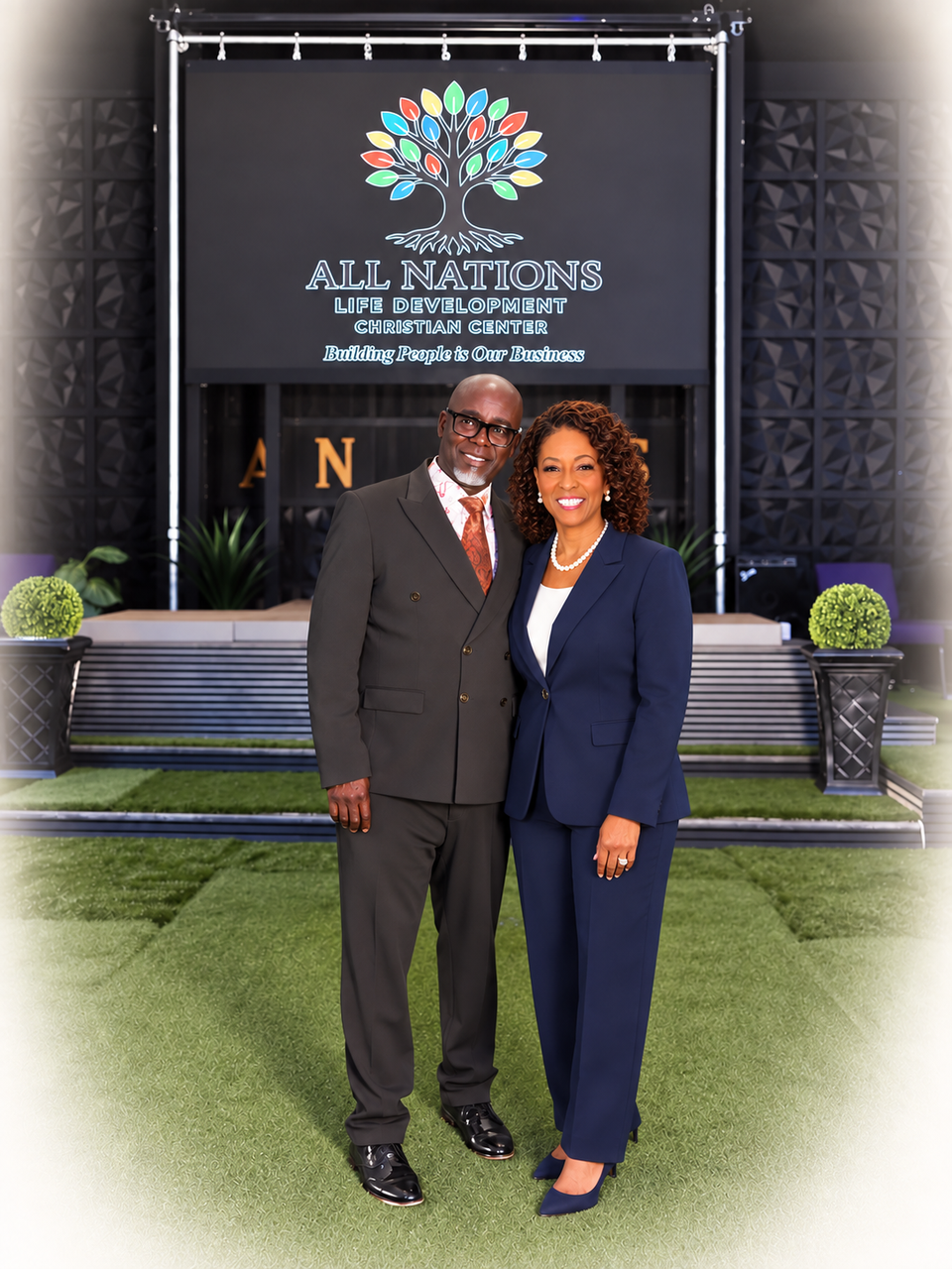 Bishop Cornelius Blake and Executive Pastor Shelia Blake
