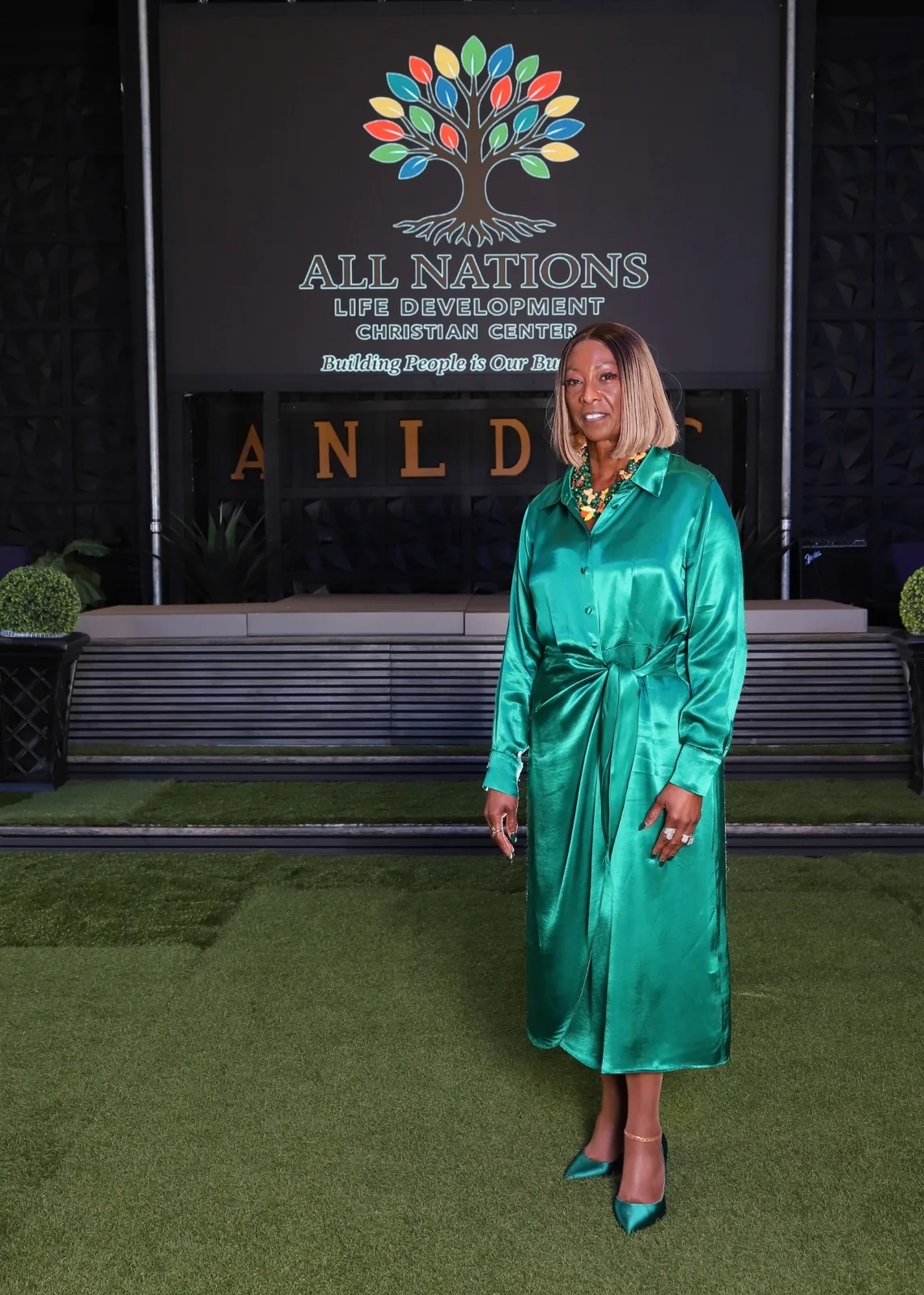 Executive Pastor Shelia Blake at All Nations